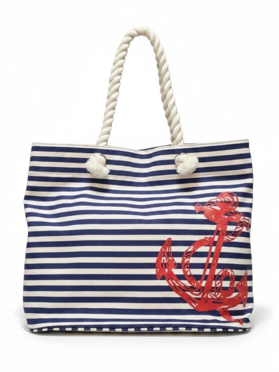 Punctuate Handbags - Punctuate Nautical Tote